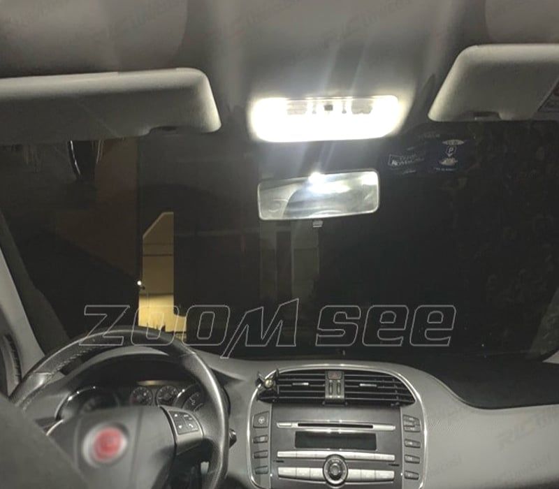 KIT COMPLETO 10 LAMPADAS LED INTERIOR PARA FIAT BRAVO 2 MK2 07-16