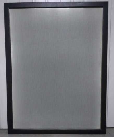 Espelho Moderno com Moldura Preta | 115 cm x 88 cm