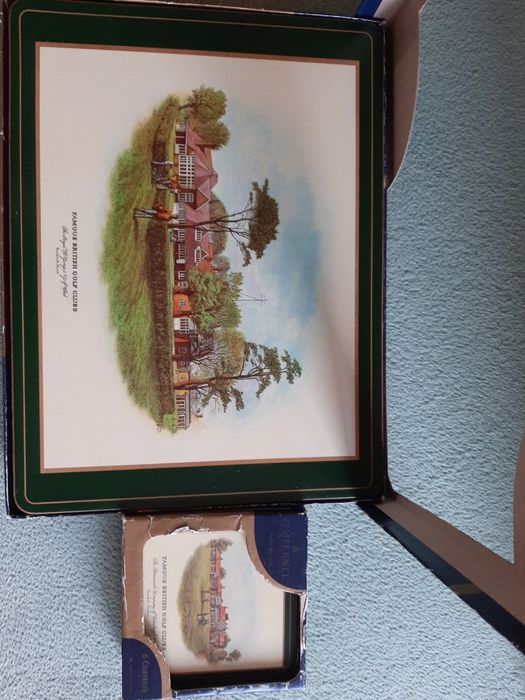 Підставки костери Англія вінтаж,2 набора