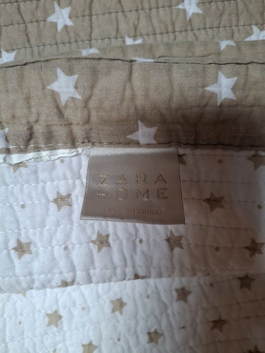 Colcha e almofadas cama criança zara home