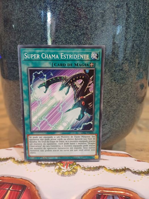 Yu-Gi-Oh! Card - Super Shrieking Flame - 1st Edition