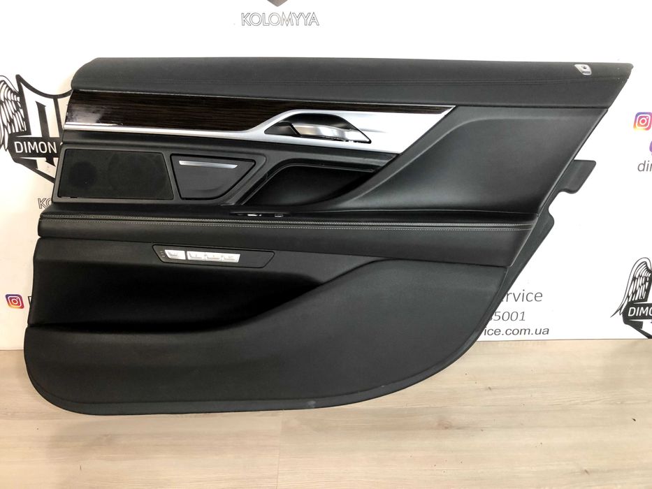 Обшивки дверей Права Передня Задня BMW 7 G11 G12  Інтерєр Карти