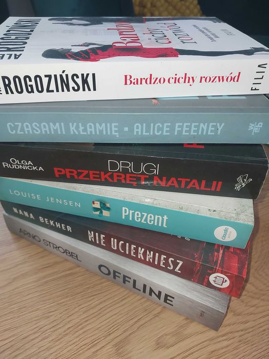 Świetny zestaw kryminałów cena za całość