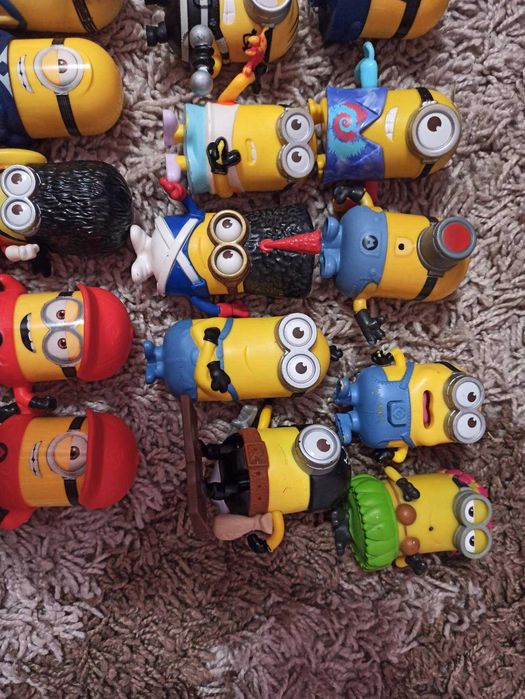 Фігурки іграшки міньйони ліцензійні з мильтика Нікчемний Я Minions