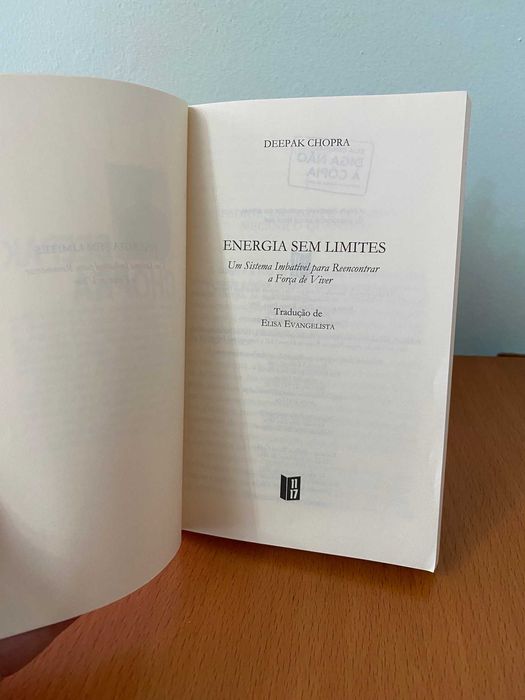 Energia Sem Limites - Deepak Chopra