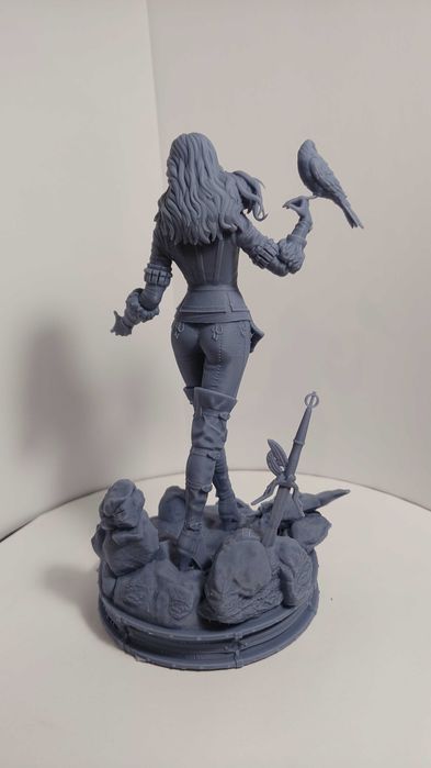Duża Figurka Yennefer Wiedzmin, Witcher do pomalowania