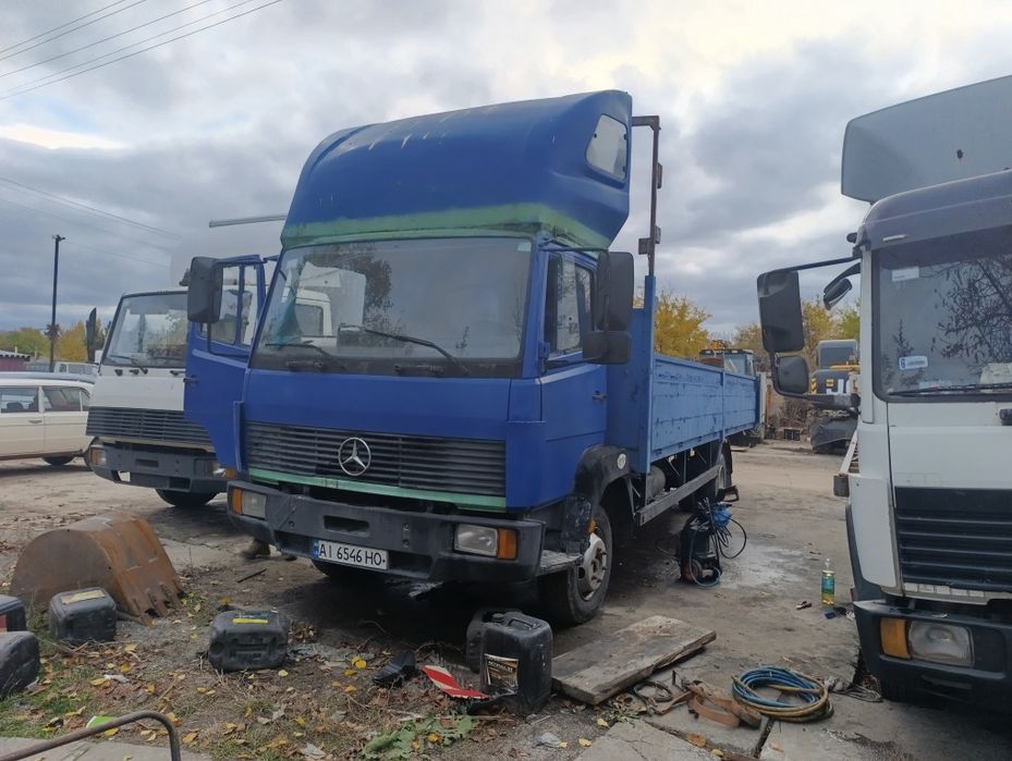 Mercedes benz 814, кабіна, рама, мости