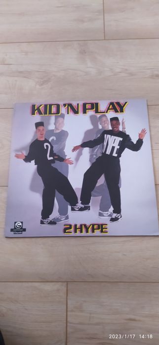 Kid N Play 2 Hype LP Album CTLP10 UK 1988 winyl