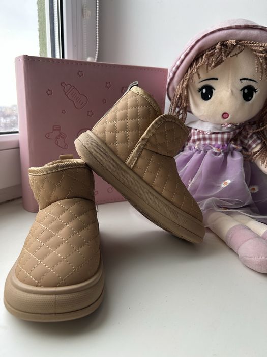 черевики для дівчинки зима