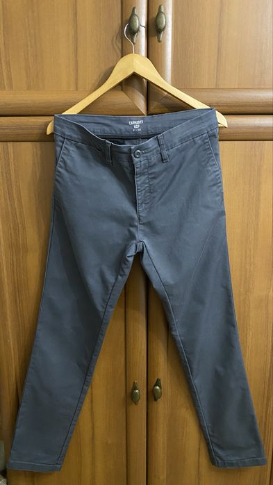 Штани чоловічі Carhartt WIP Sid Pant Grey