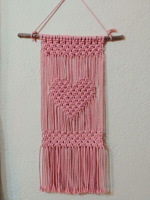Paineis de macramé