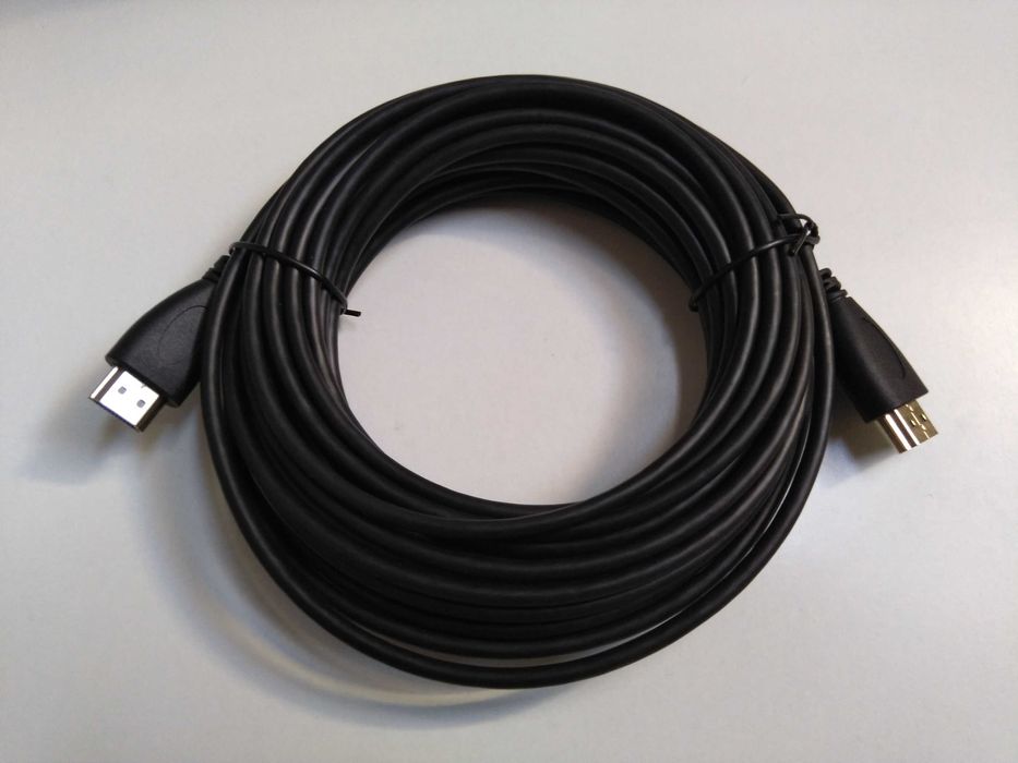 Conversor adaptador HDMI para VGA, cabo video, monitor LCD, Led