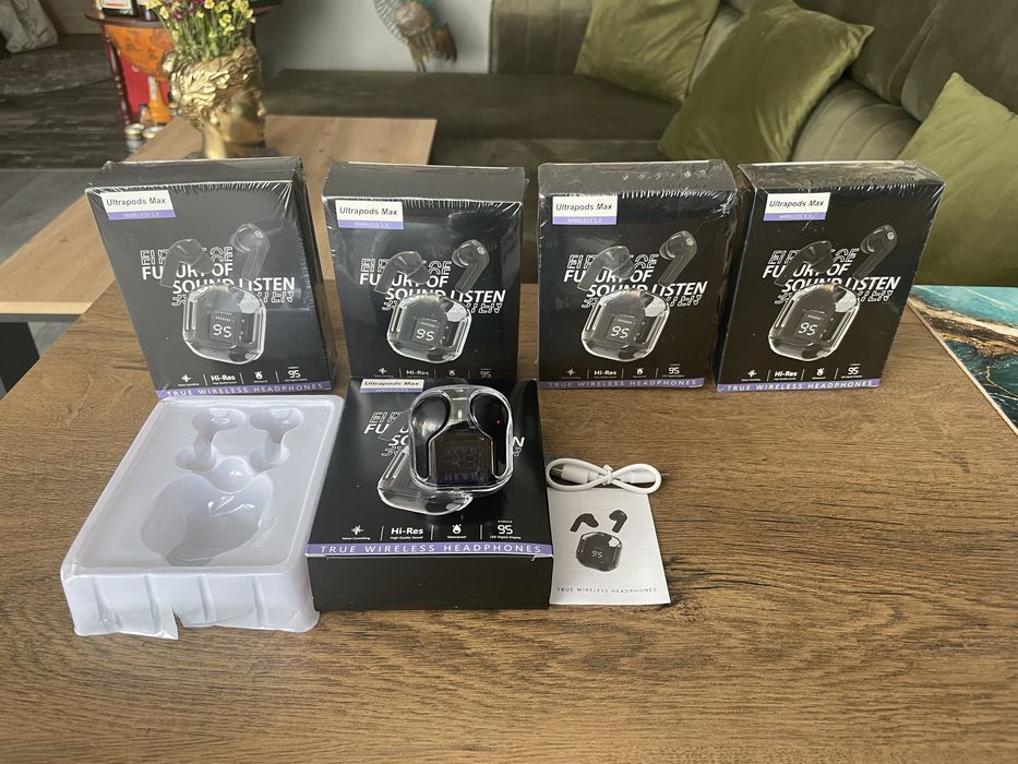 Słuchawki Bezpezewodowe Ultrapods Max 5.3/ Nówki/GW/Wys!