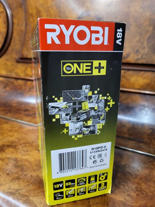 akumulatorowa wkrętarka udarowa Ryobi 18V R18PD-0