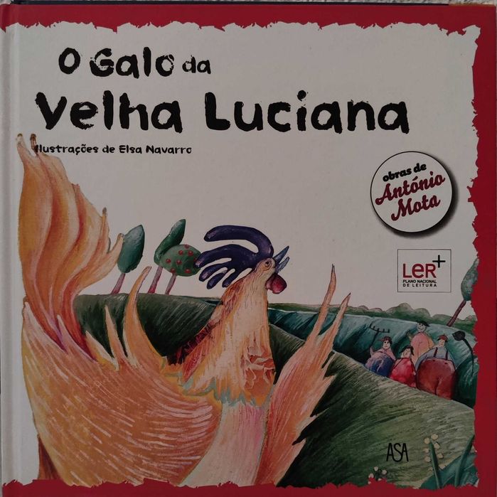 Livro O Galo da Velha Luciana