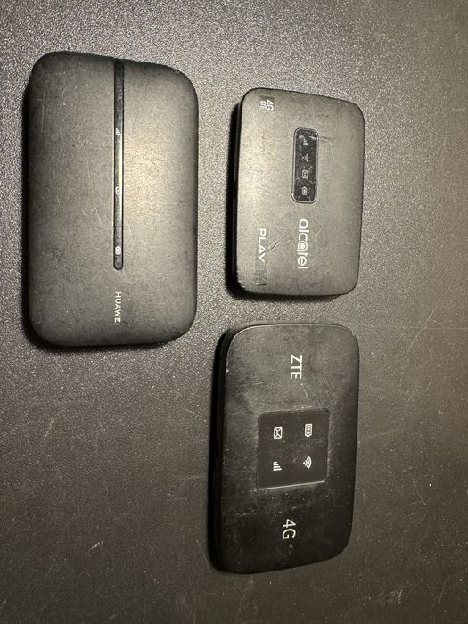 3-sztuki modem do internetu ZTE, Huawei, Alcatel