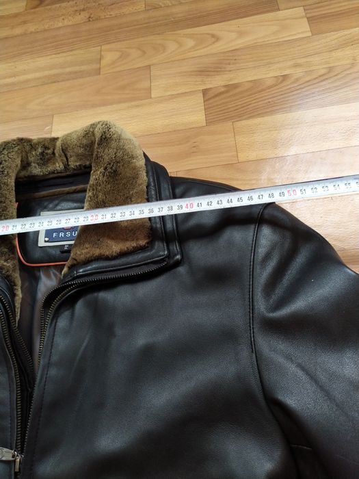 Мужская кожаная куртка