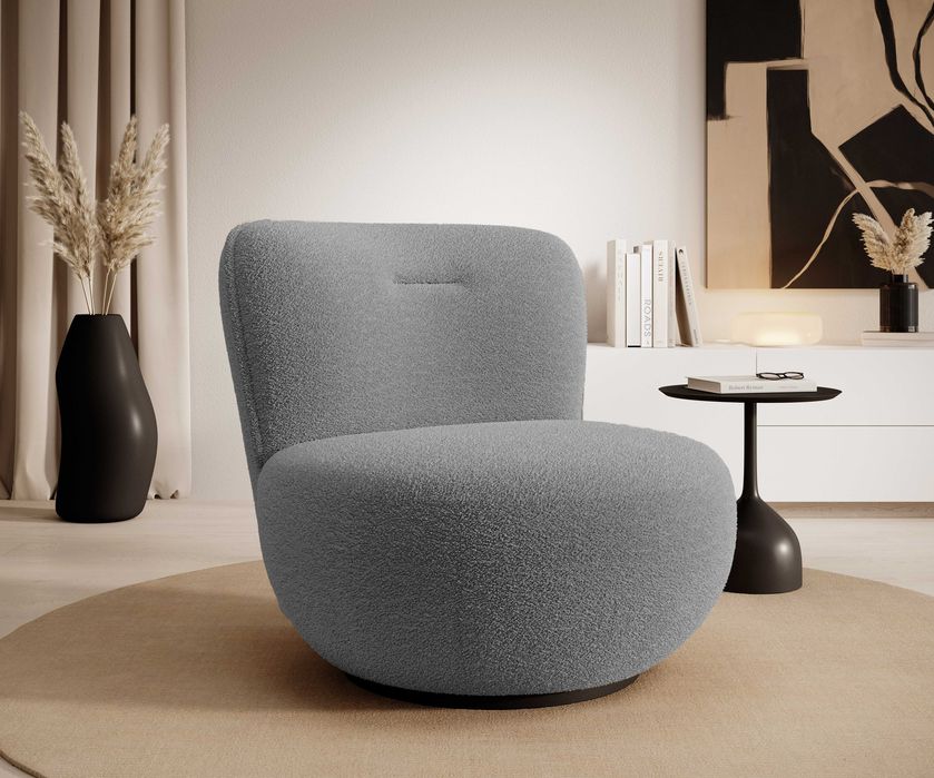 Fotel OVO /Obrotowy 360/Tkanina PREMIUM/ NOWOŚĆ !