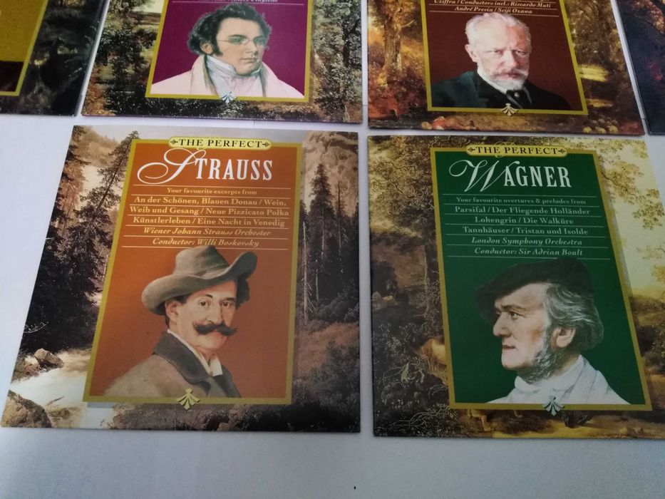 Caixa 10 CDs musica clássica The Perfect Composers - Mozart Beethoven
