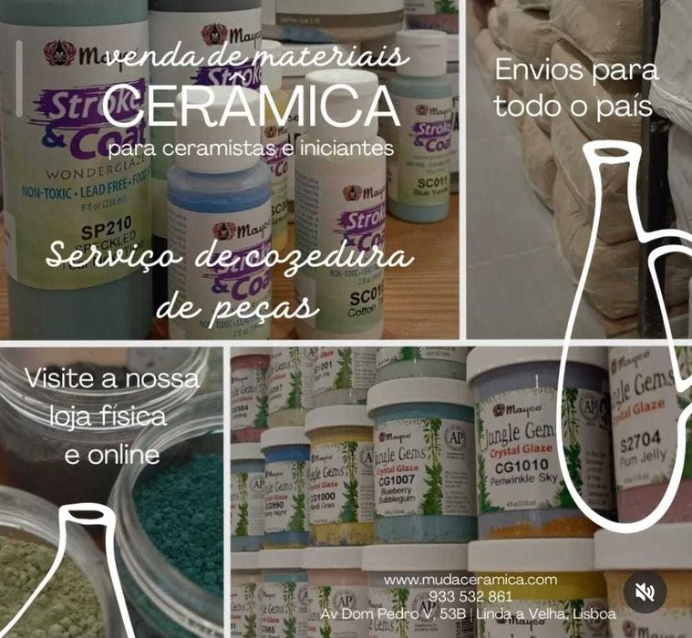 Vidrados Mayco Jungle Gems para cerâmica (118ml)