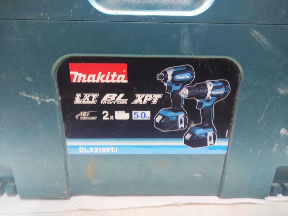 Zestaw Makita DLX2189TJ wkrętarka zakrętarka DDF484 DTD153 2X5AH 18V