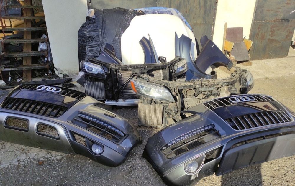 Бампер Q7 4L рестайл