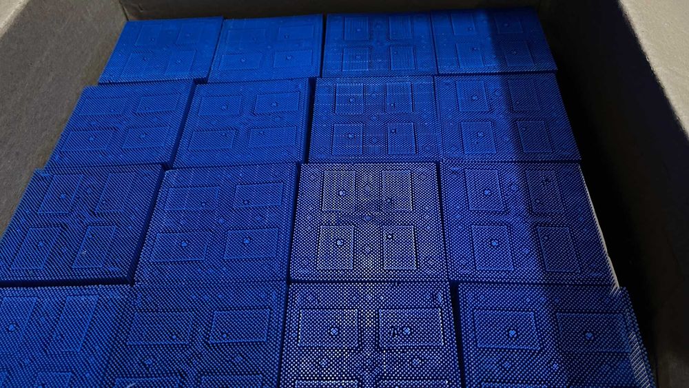 Blue Shark Bristle para tapete CNC Gerber
