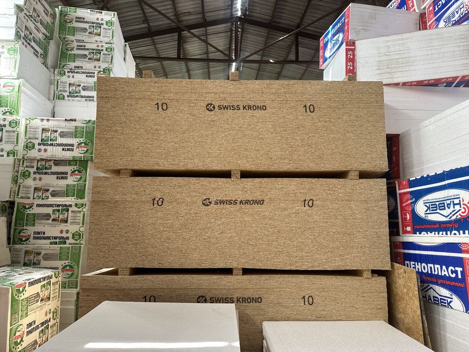 OSB  плита Kronospan 6,8,9,10,12,15,18,22. Есть Доставка