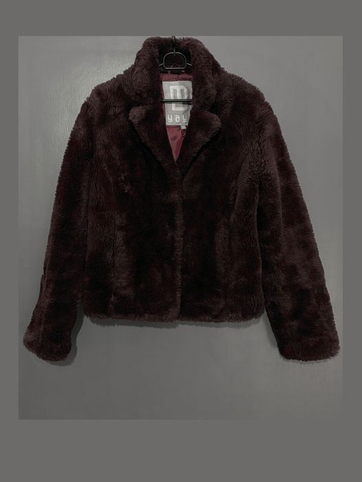 шуба штучна , форма —піджак