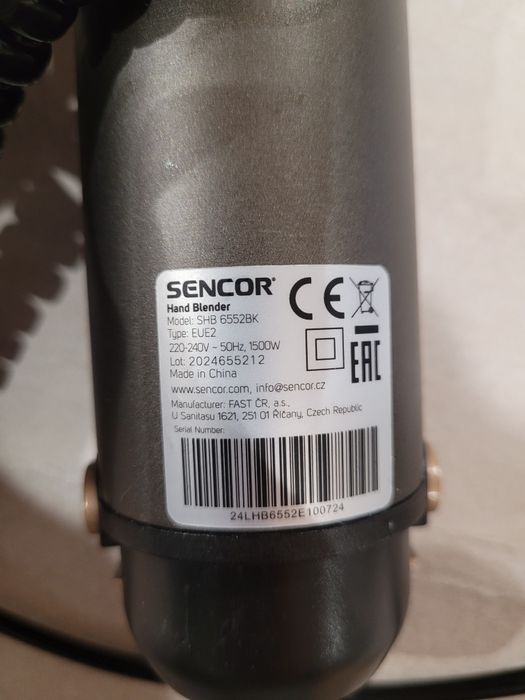 Sencor SHB 6552BK