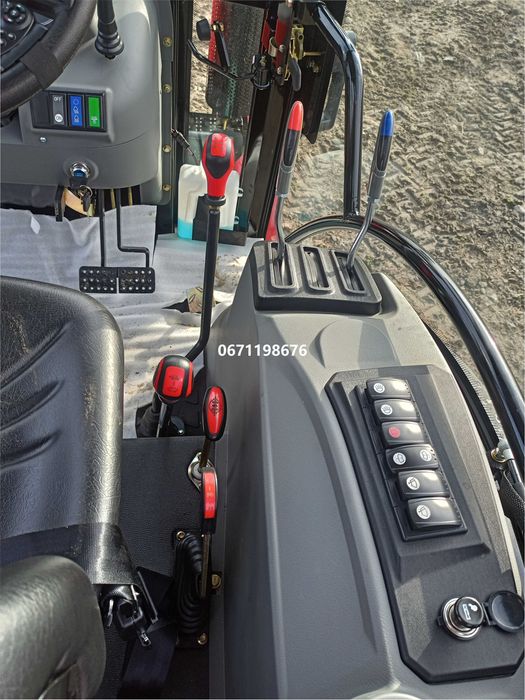 Мінітрактор Скаут TE-504C A/C з кондиціонером нова широка резина