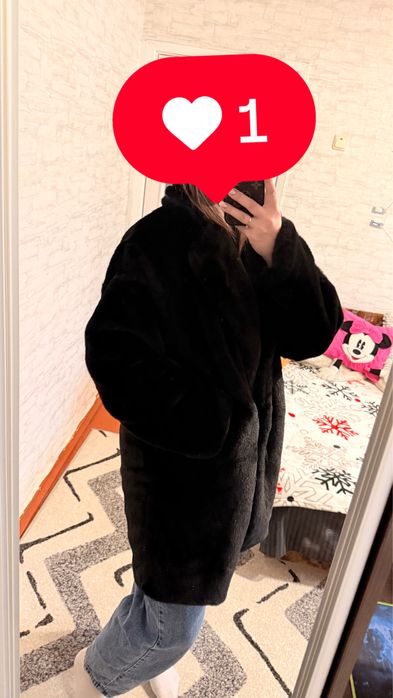 Еко шубка зі штучного хутра