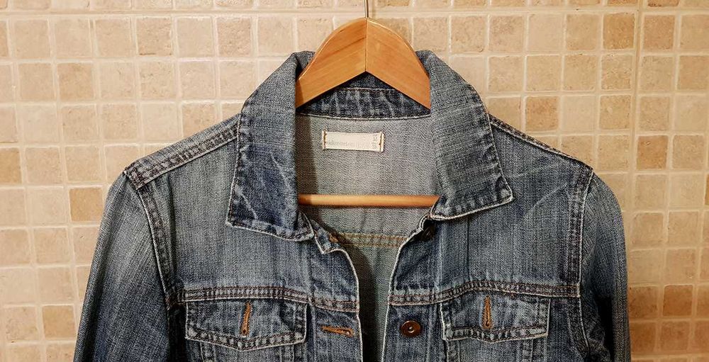 Blusão de ganga azul denim senhora Sickonineteen (Tamanho M)