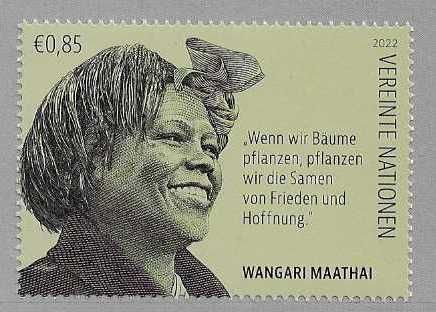 VENDA - FILATELIA - Emissão "Wangari Maathai"