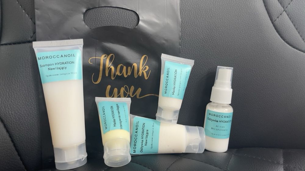 estaw mini kosmetyków do włosów | Moroccanoil | Na prezent lub podróż
