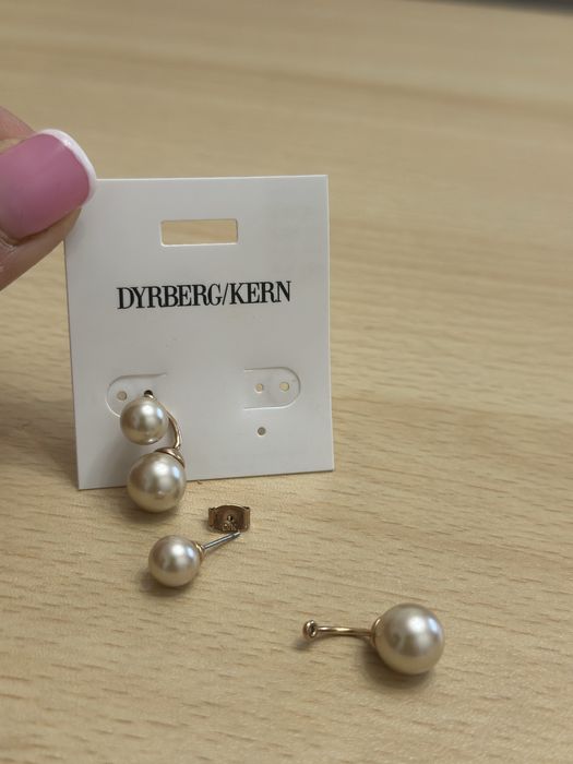 Сережки 2 в 1 Dyrberg kern жемчуг