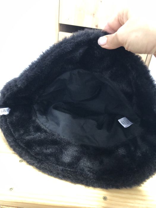 Хутряна панама капелюх Kate grey