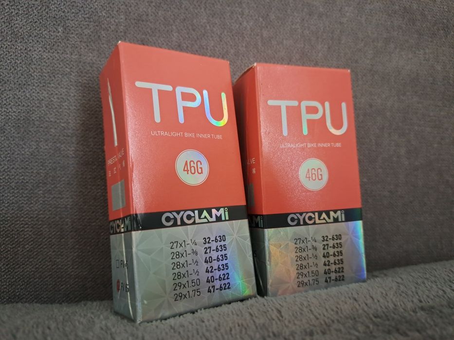 2 Lekkie Dętki TPU Cyclami Gravel Premium NOWE