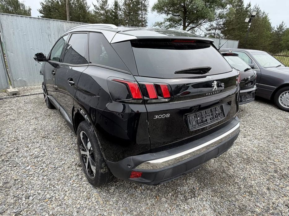 Peugeot 3008 PEUGEOT 3008 1.5 Diesel Automat 2021r 39 tyś km Uszkodzony OKAZJA