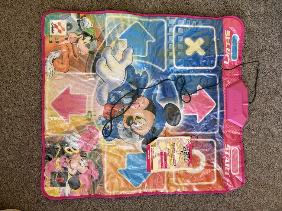 Konami DDR Disney mata PlayStation PS1 japońska BOX retro