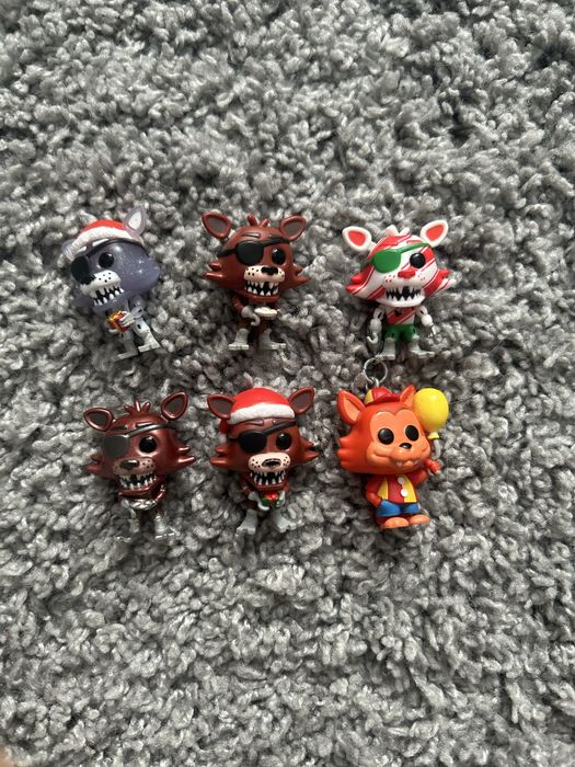 Лот фнаф/Fnaf фігурок з календарю гарний подарунок любителю франшизи пʼять ночей з Фредді/пять ночей с Фредди/five nights at Freddy