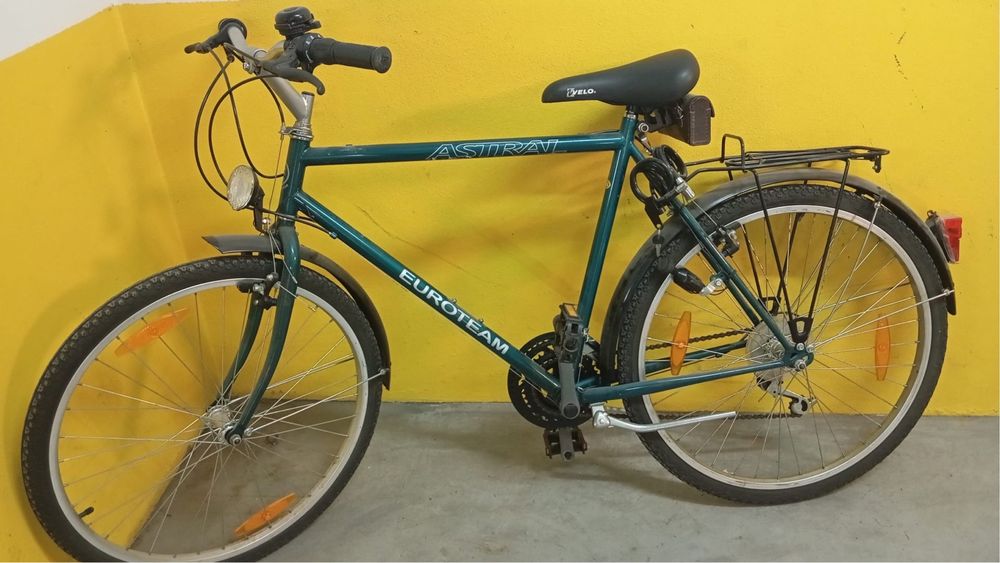 Euroteam Astral - Bicicleta Urbana Aro 26 Como Nova