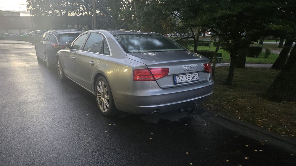 Audi a8 d4 long hak carplay 3.0d  salon polska nigthvision