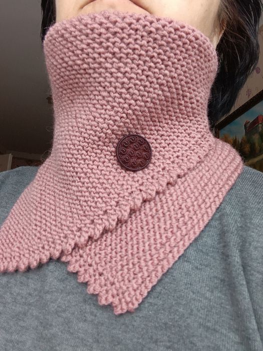 Шарф-снуд жіночий.