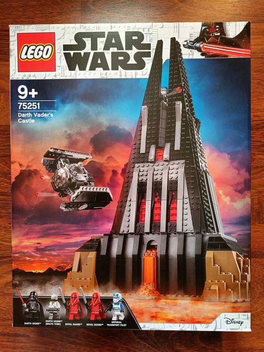 NOWE Klocki Lego 75251 Star Wars - Zamek Dartha Vadera