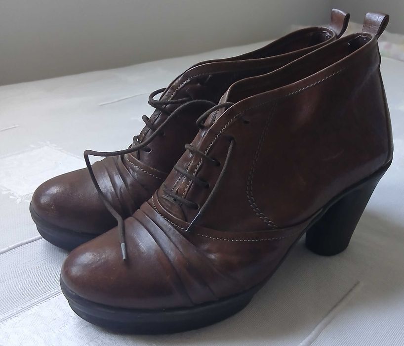 Botas Dysfunctional em pele, 37