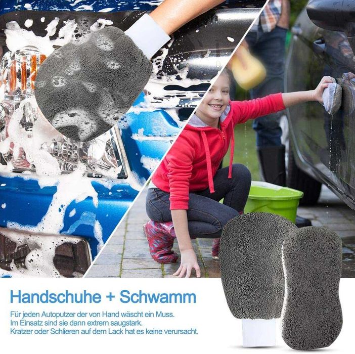 10 peças escova de carro, limpeza de carros, novo