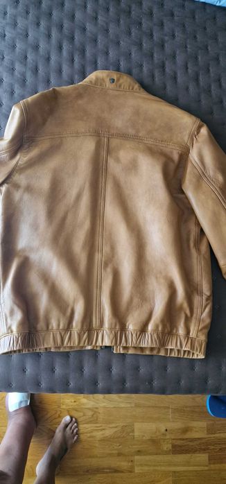 Blusão pele Massimo  Dutti