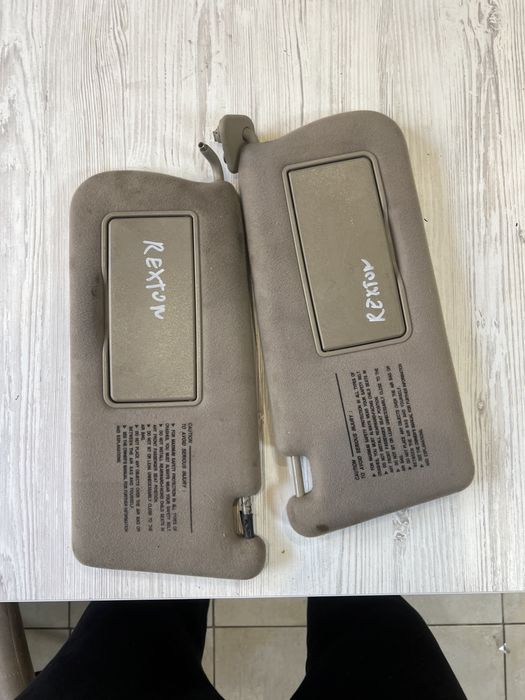 Солнцезащитный  козырек сан йонг рекстон 1 Renton 2005г