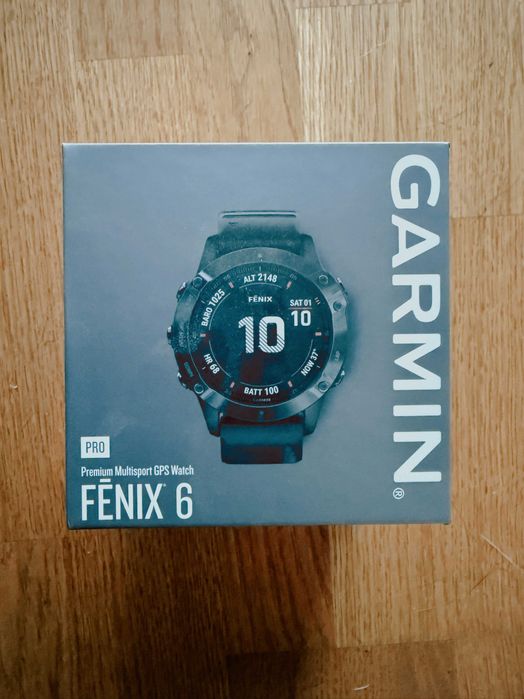 Smartwatch GARMIN Fenix 6 Pro Czarny | Zegarek sportowy